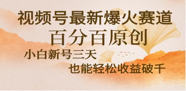 视频号独家玩法，老年养生赛道，无脑搬运爆款视频，日入2000+-天下副业