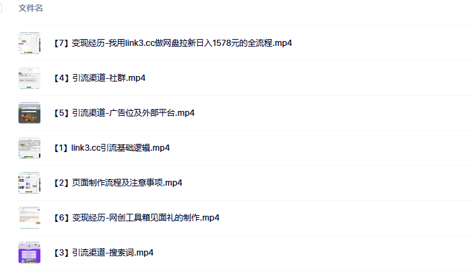 link3.cc聚合链接引流，日引流50＋精准粉-天下副业