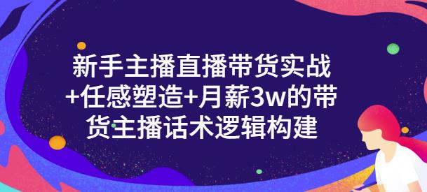 【副业项目3593期】新手如何做直播带货话术：信任感塑造+月薪3w的带货主播话术逻辑构建-天下副业