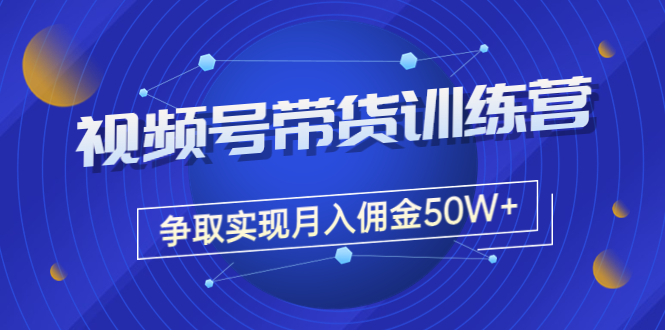 【副业项目3707期】视频号直播带货教程，教你如何实现月入佣金50W+（课程+资料+工具）-天下副业