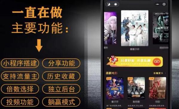 【副业项目4133期】影视小程序搭建教程，号称日入300＋【源码+教程】-天下副业