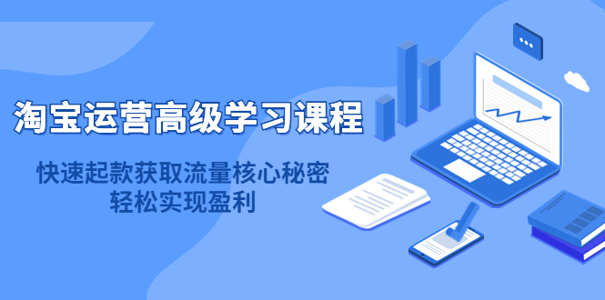 【副业项目4654期】淘宝运营高级学习课程：快速获取流量核心秘密，轻松实现盈利-天下副业