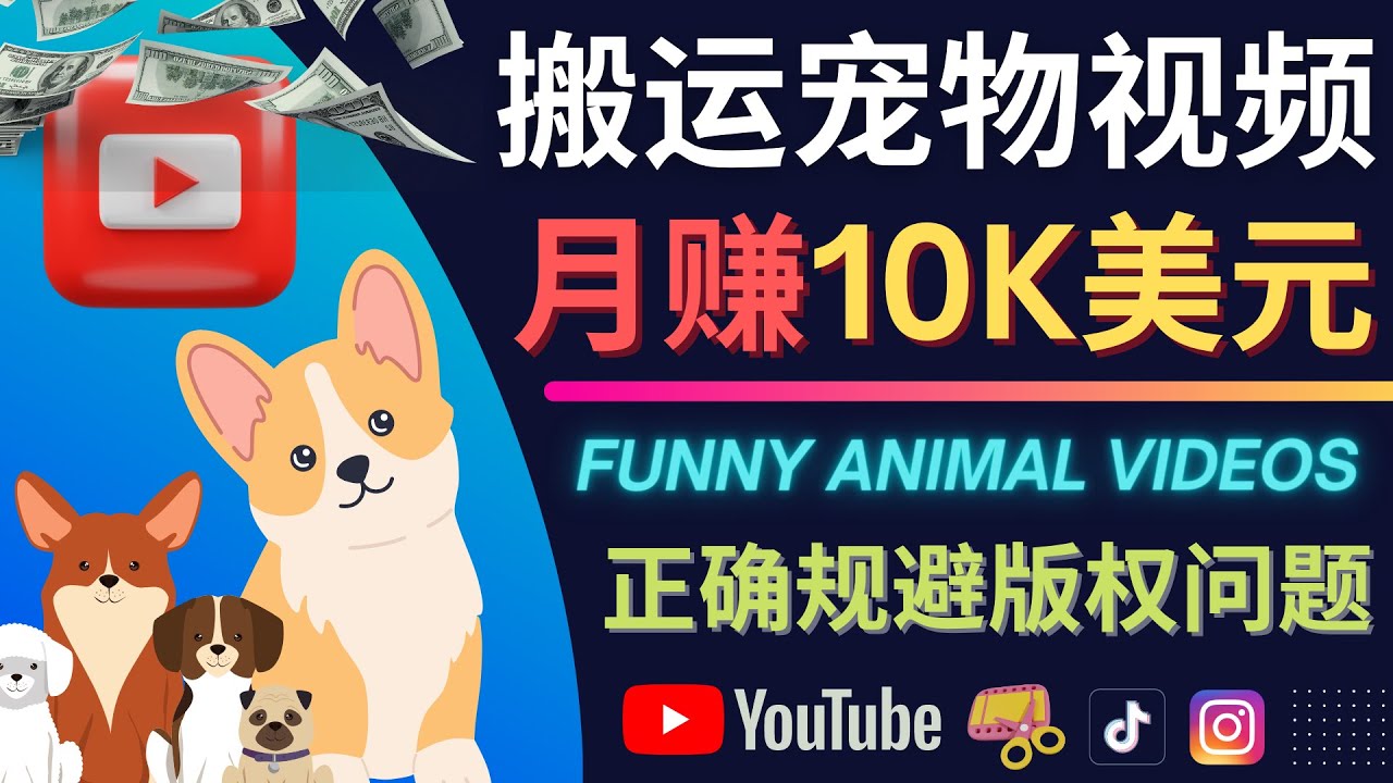 【副业项目4509期】搬运TIKTOK视频到YouTube，并进行二次创作，月赚1万美元以上-天下副业