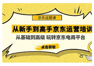 【副业项目5010期】从新手到高手京东运营培训：从基础到高级 玩转京东电商平台-天下副业