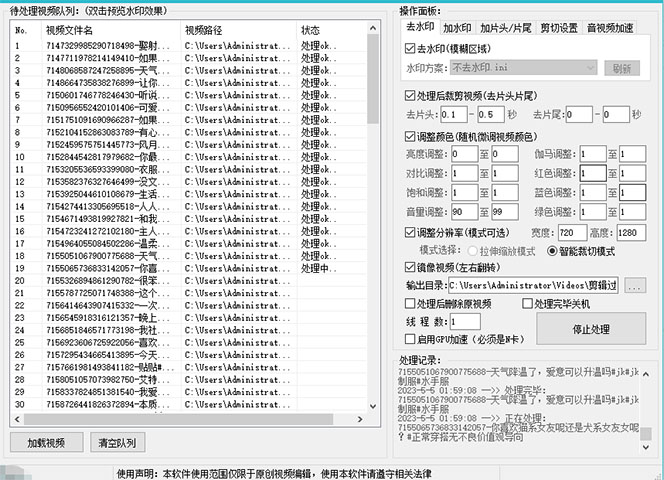 【副业项目5774期】抖音暴力起号，短视频美女号起号项目+千部擦边资源+批量剪辑去重软件-天下副业