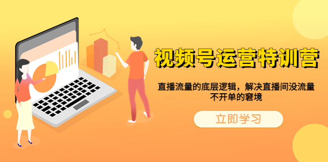 【副业项目6283期】视频号运营特训营，直播流量的底层逻辑，解决直播间没流量，不开单的窘境-天下副业