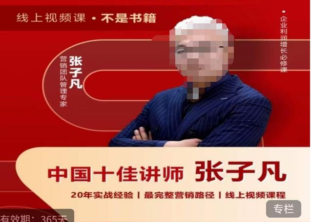 【副业项目6076期】张子凡·20年实战经验，揭秘营销背后的底层逻辑，突破思维局限，从根本上破解营销难题-天下副业