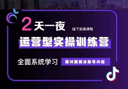 【副业项目6083期】5月22-23线下课运营型实操训练营，全面系统学习，从底层逻辑到实操方法到千川投放-天下副业