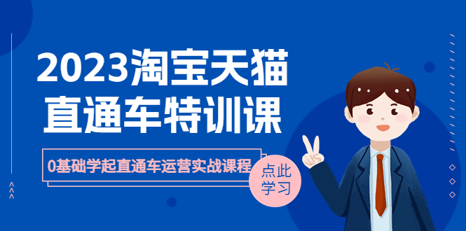 【副业项目6489期】2023淘宝·天猫直通车评特训课，0基础学起直通车运营实战课程（8节课时）-天下副业