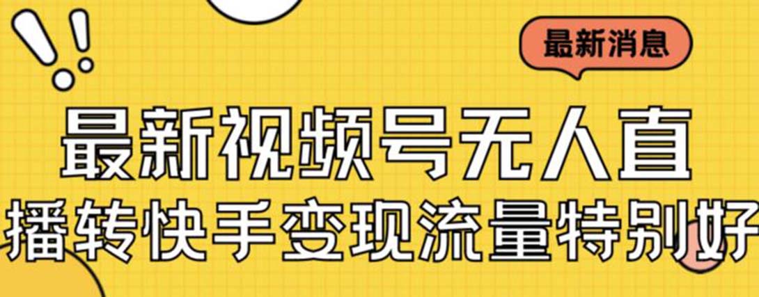 【副业项目7253期】视频号无人直播转快手变现美女玩法日入500+-天下副业