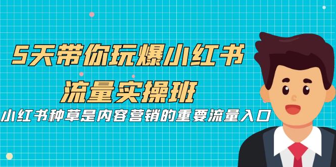 【副业项目7197期】5天带你玩爆小红书流量实操班，小红书种草实战-天下副业