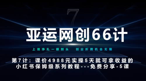 【副业项目7238期】小红书第5课–如何靠AI搞定选题和笔记–硬菜-天下副业