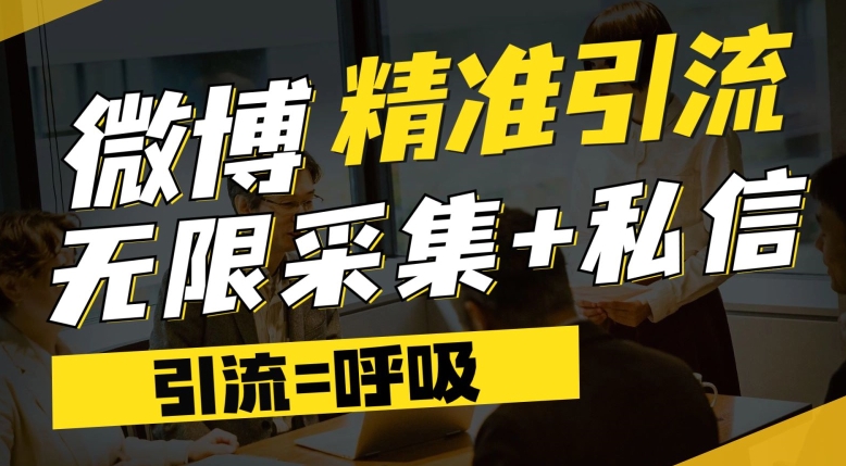 【副业项目7606期】微博最新引流技术，软件提供博文评论采集+私信实现精准引流【揭秘】-天下副业