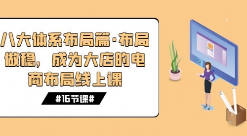 【副业项目7712期】八大体系布局篇·布局做稳，成为大店的电商布局线上课（16节课）-天下副业