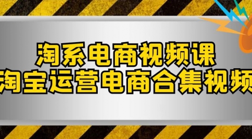 【副业项目8013期】淘系-电商视频课，淘宝运营电商合集视频-天下副业