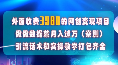 【副业项目8036期】在短视频等全媒体平台做数据流量优化，实测一月1W+，在外至少收费4000+-天下副业