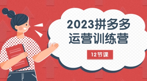【副业项目8102期】2023拼多多运营训练营：流量底层逻辑，免费+付费流量玩法（12节课）-天下副业