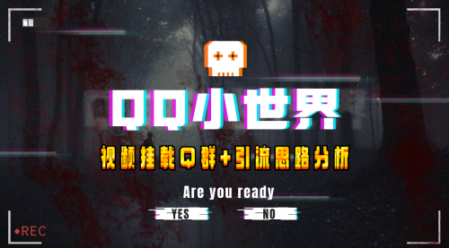 【副业项目8268期】QQ小世界_Q群挂载教程+引流思路分析-天下副业