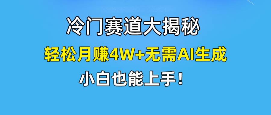 快手无脑搬运冷门赛道视频“仅6个作品 涨粉6万”轻松月赚4W+-天下副业